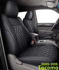 Red Faux Leather Full-Set Seat Covers J649