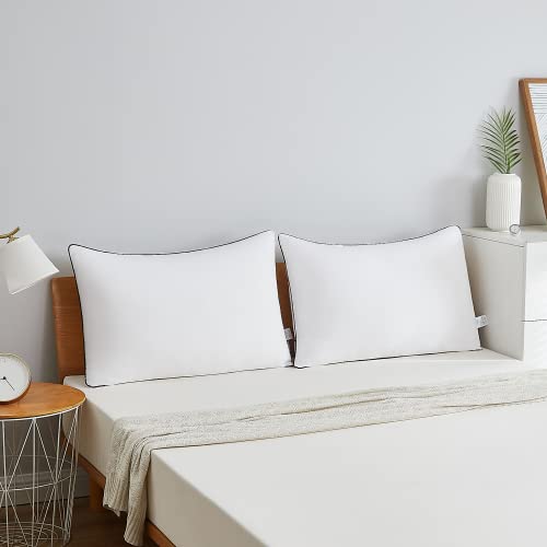Cooling Bed Pillows King Pack of 4 Black P23657