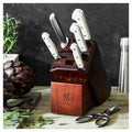 7pc Knife Set in Acacia Block Q43459