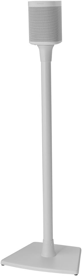 White Single Speaker Stand Z262