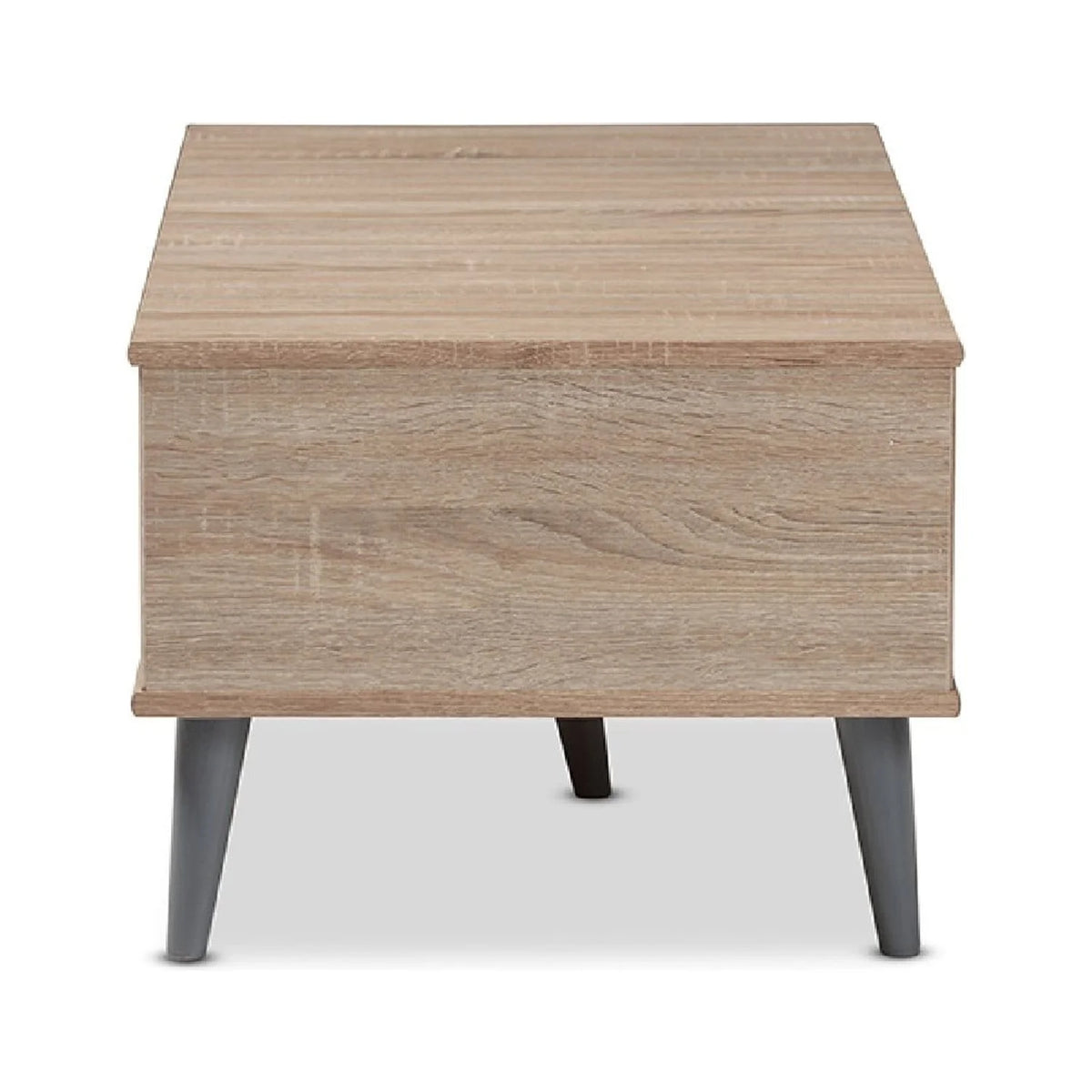 Oak and Light Grey Wood Coffee Table Z6766
