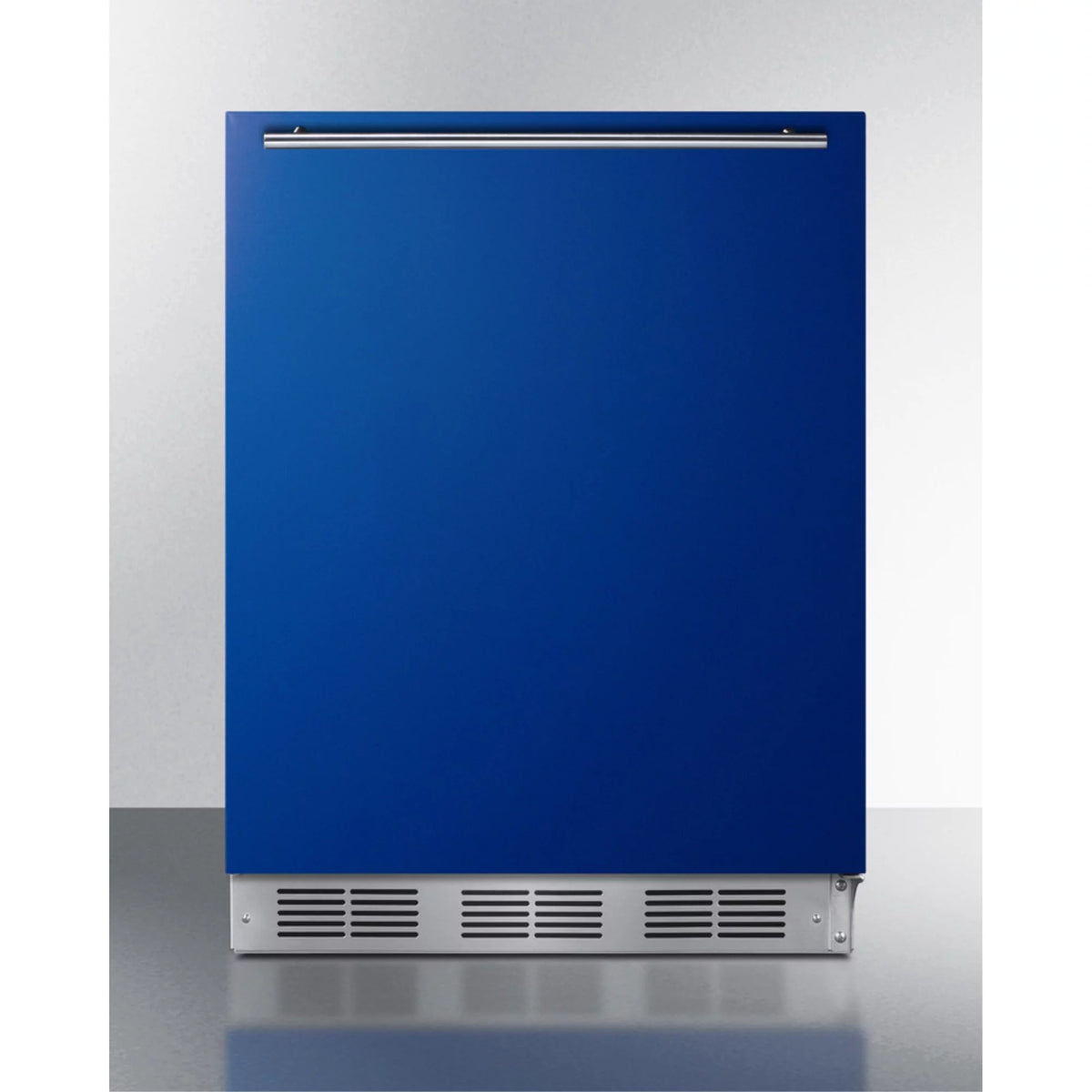 24" Wide 5.1 Cu. Ft. Compact Refrigerator And Freezer Combo - Blue U905