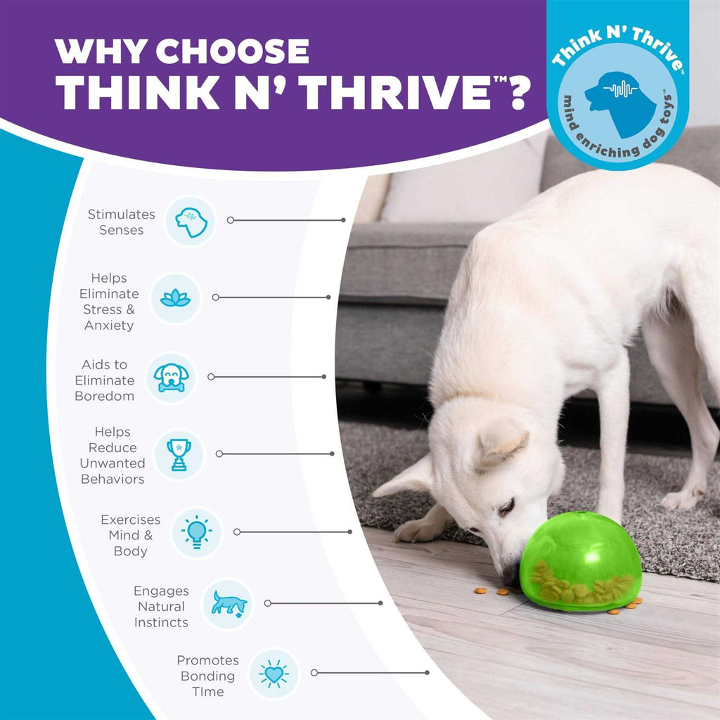 Interactive Treat Dispensing Dog Toy T708