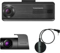 Black Front and Rear Dash Cam with GPS T522