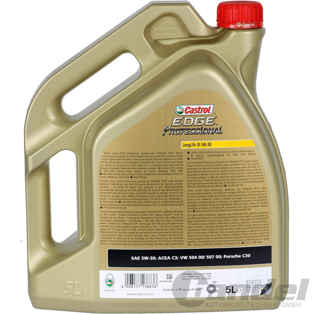 5W-30 5 litres Motor Oil M92784