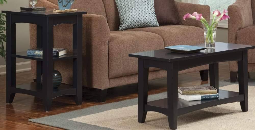 Cherry Shaker 2 Shelf End Table Z864412