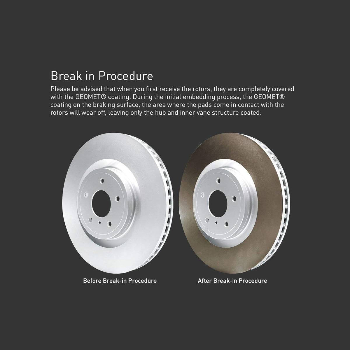Rear Carbon Brake Rotors with Optimum OEp Pads Y7964