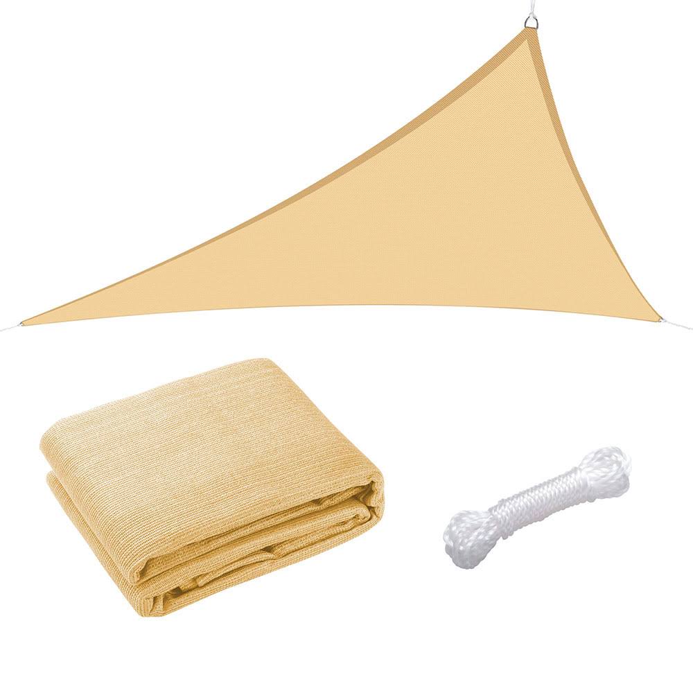 Yellow Triangle Sun Shade Canopy 20ft U485504