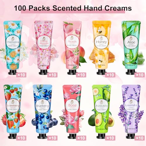 100 Pack Mini Hand Lotion Travel Size V4495