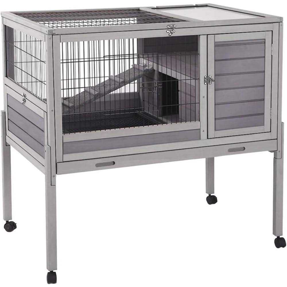 Rabbit Hutch Indoor Bunny Cage Q21281