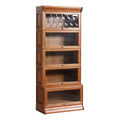 5-Stack Wood Barrister Bookcase in Cherry H111