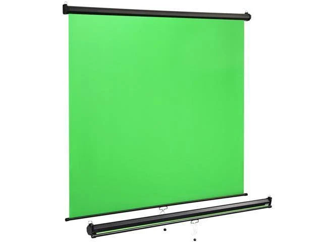 4 Pack Retractable Green Screens Wall Ceiling Mounted 73x22 x 82x22 C95038