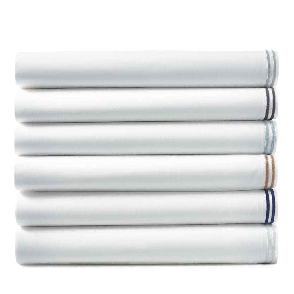 Italian Percale Twin Flat Sheet - Marine Navy K302599