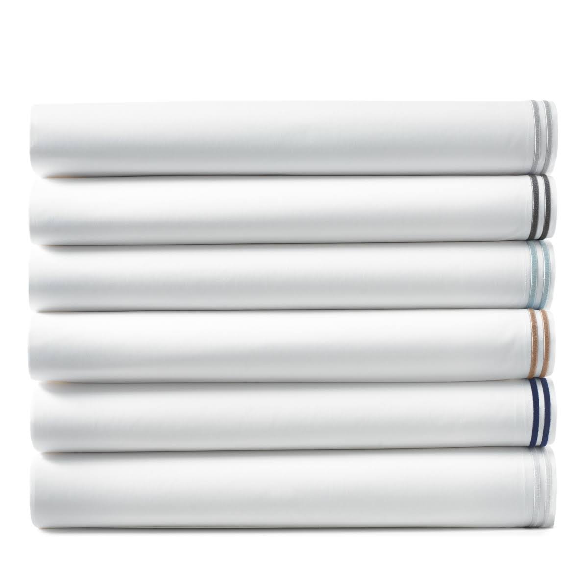 Italian Percale Twin Flat Sheet - Marine Navy K302599