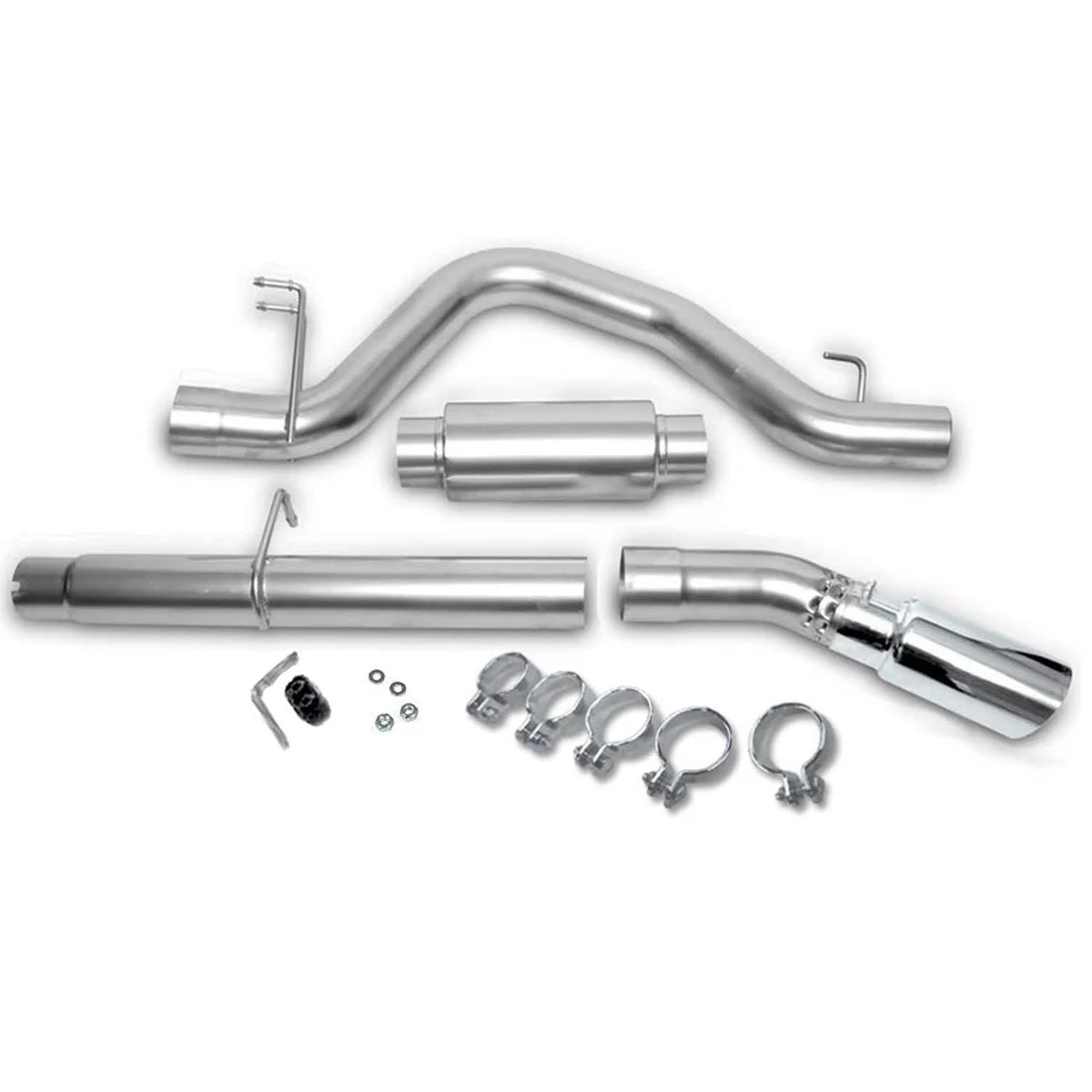 Cat-Back Super Truck Exhaust System Stainless X736761