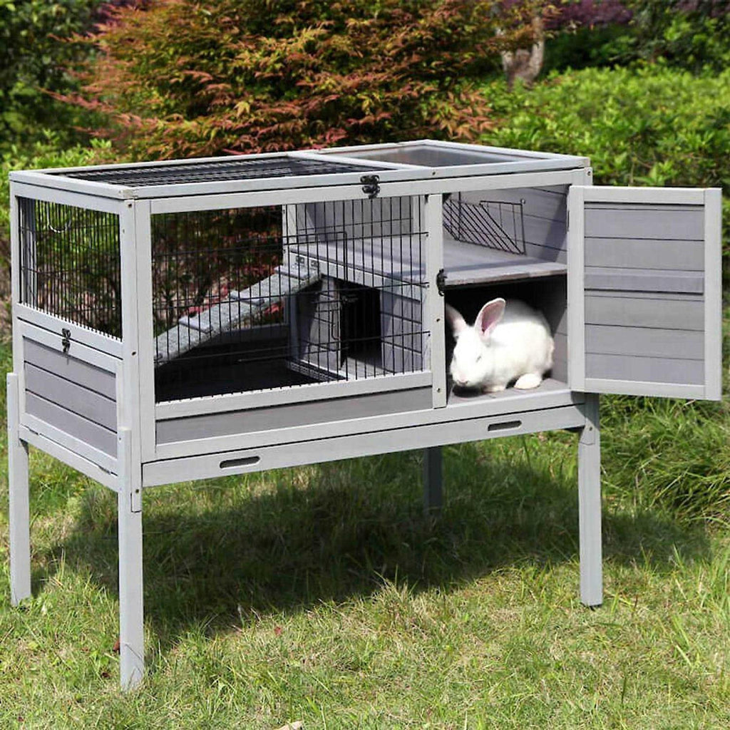 Rabbit Hutch Indoor Bunny Cage Q21281
