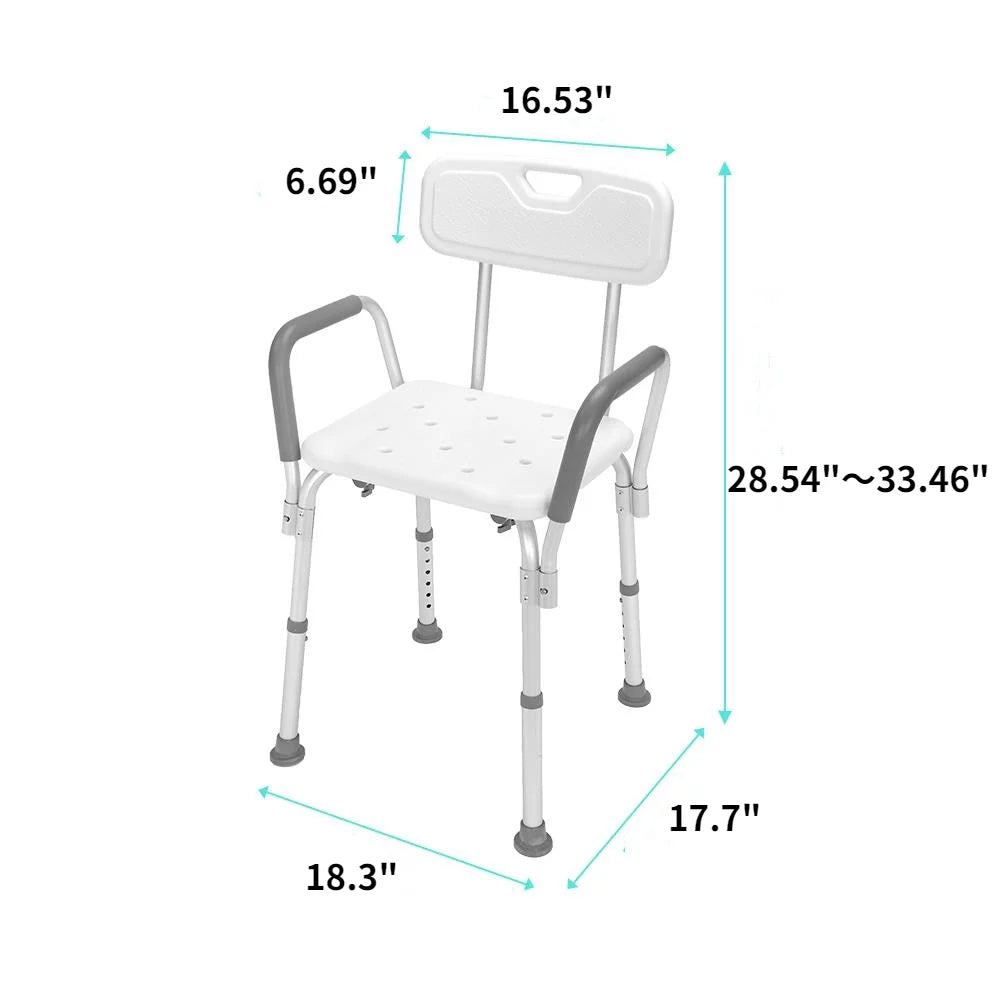 Heavy Duty Shower Chair with Arms O183