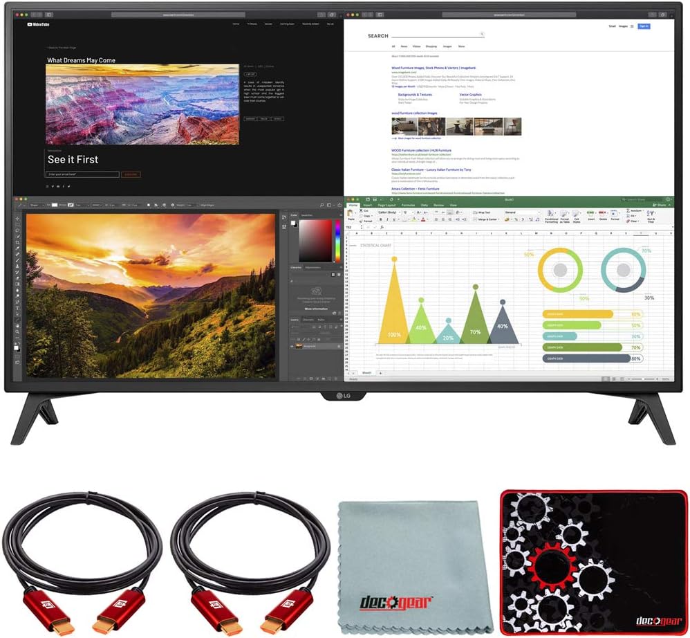 43 inch 4K UHD IPS USB-C HDR 10 Monitor E366
