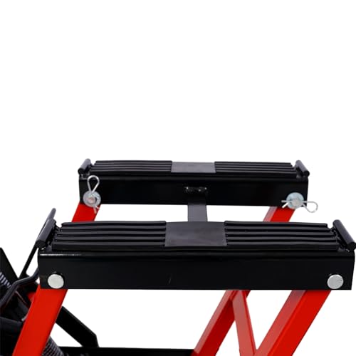 Hydraulic Motorcycle Lift Jack 1500 LBS Capacity with 4 Wheels E689