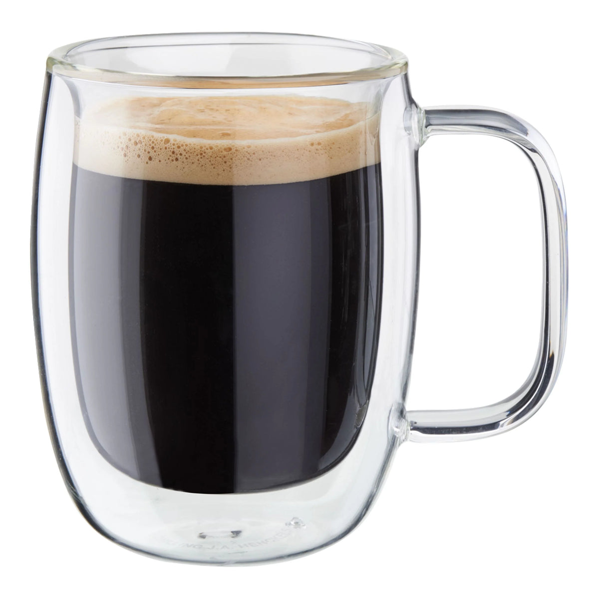 2pc Double Wall Glass Mug Set L833
