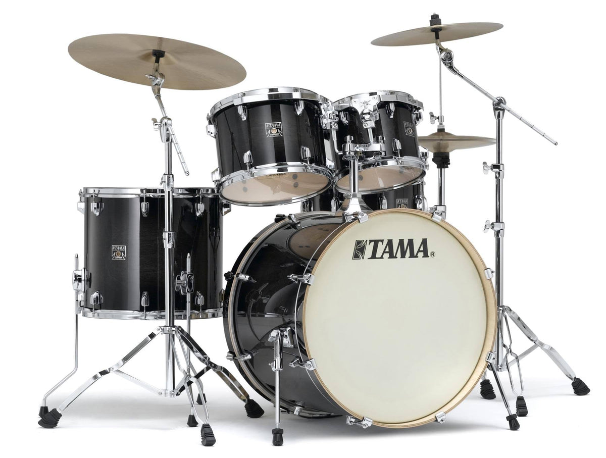 Transparent Black Burst 5-Piece Shell Pack C580569