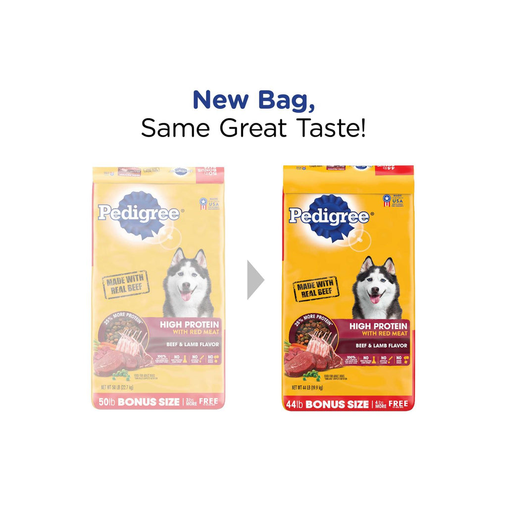 High Protein Adult Dry Dog Food Beef and Lamb O1156