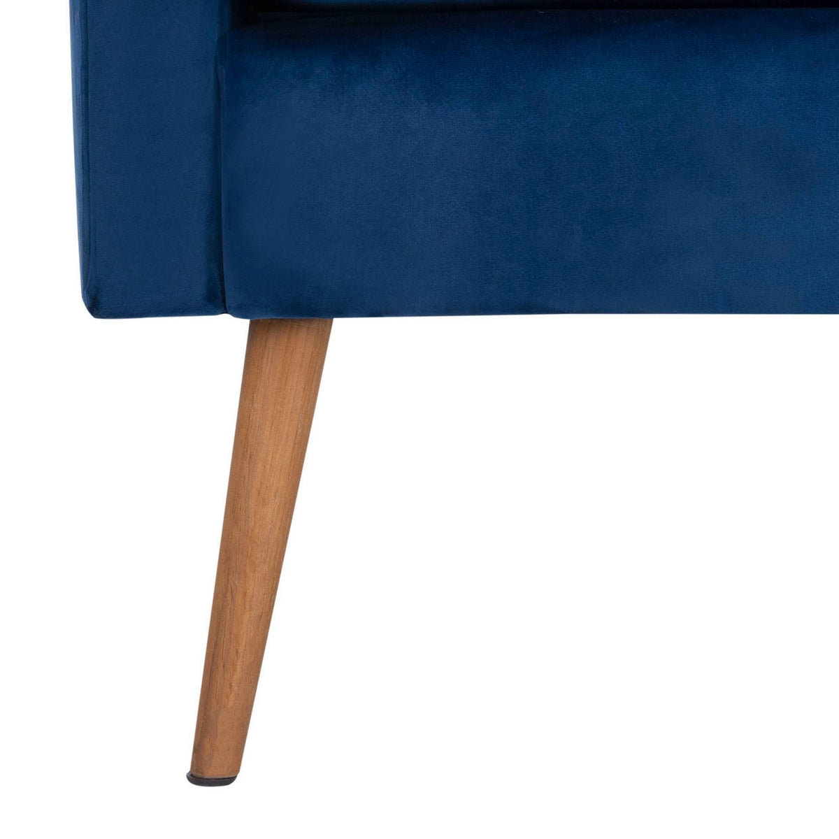Navy Mid Century Arm Chair Q4417