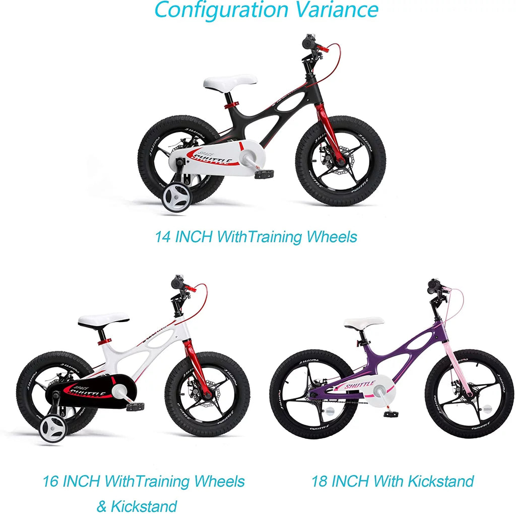 White 18 inch Kid's Bike Q9529