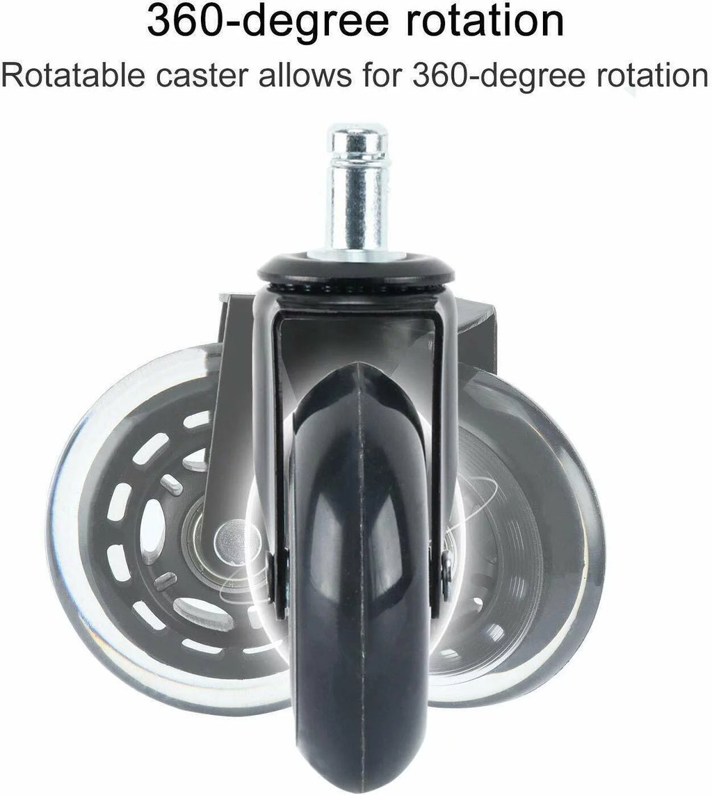 Heavy Duty Rubber Chair Casters 15Pcs M38665