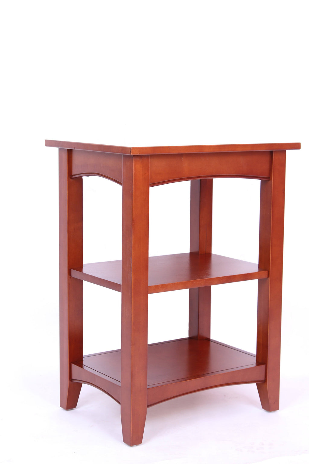 Cherry Shaker 2 Shelf End Table Z864412