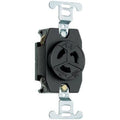 Locking Outlet, 15A, Black B713