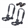 1 Pair Foldable J-Bar Kayak Roof Rack Carrier for SUV Truck Crossbars M148