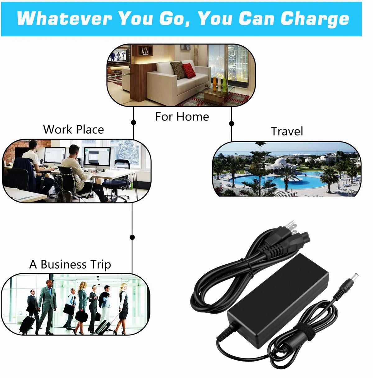 AC Adapter Charger for Electric Scooter Power Supply T251523