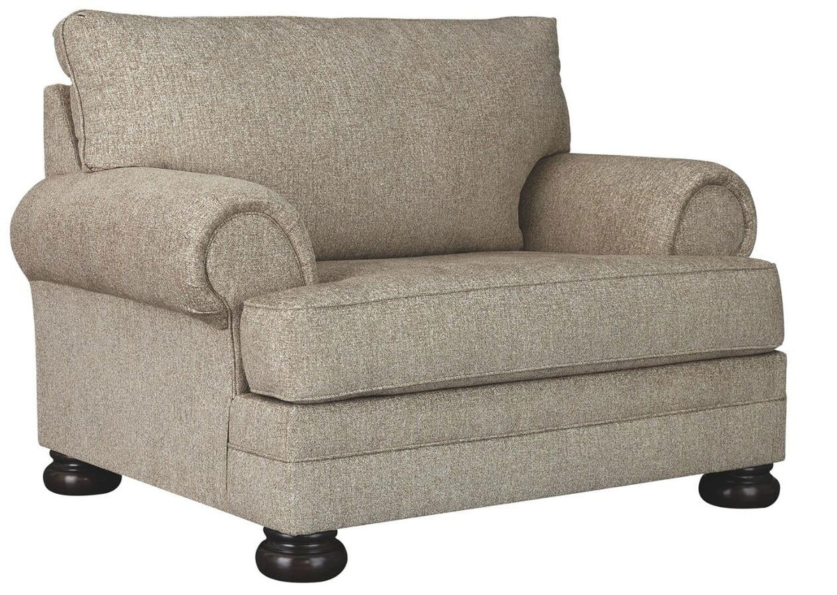 Oversized Accent Chair in Oatmeal H406