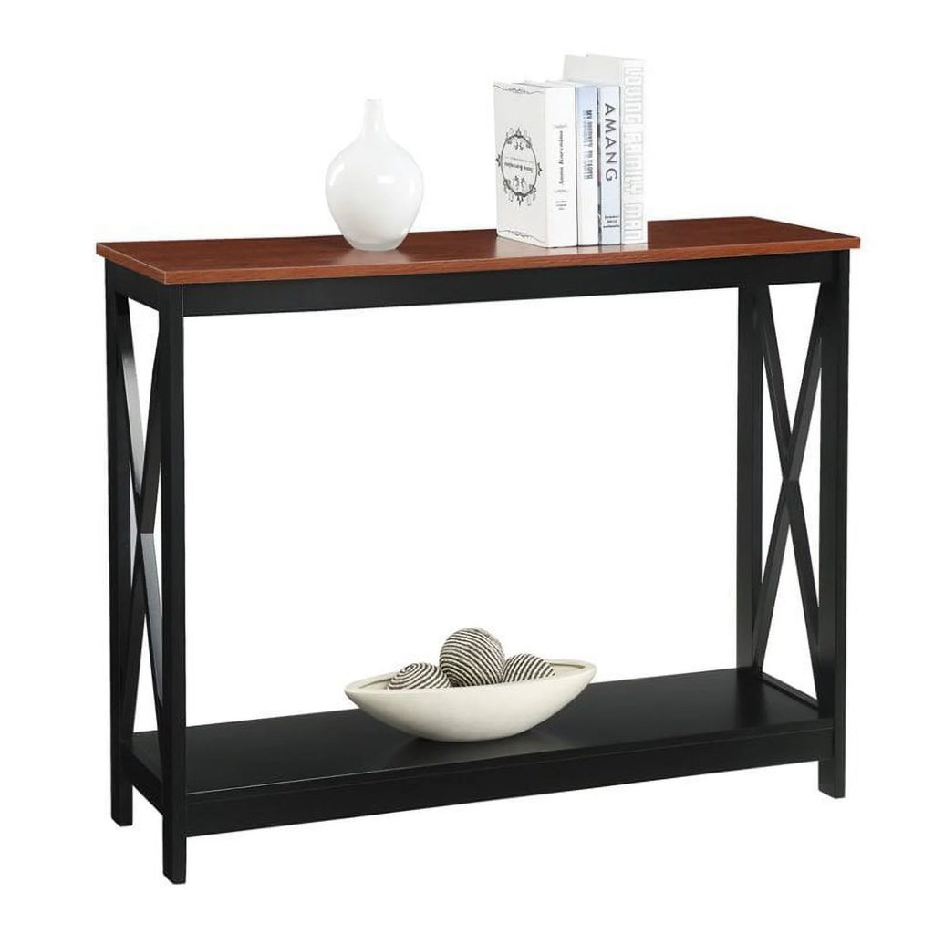 2 Piece Wood Console Table Set X300528