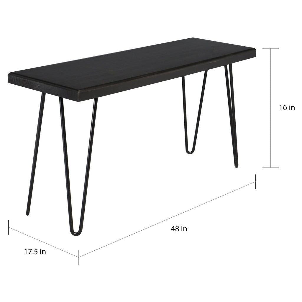 Wood Bench D758