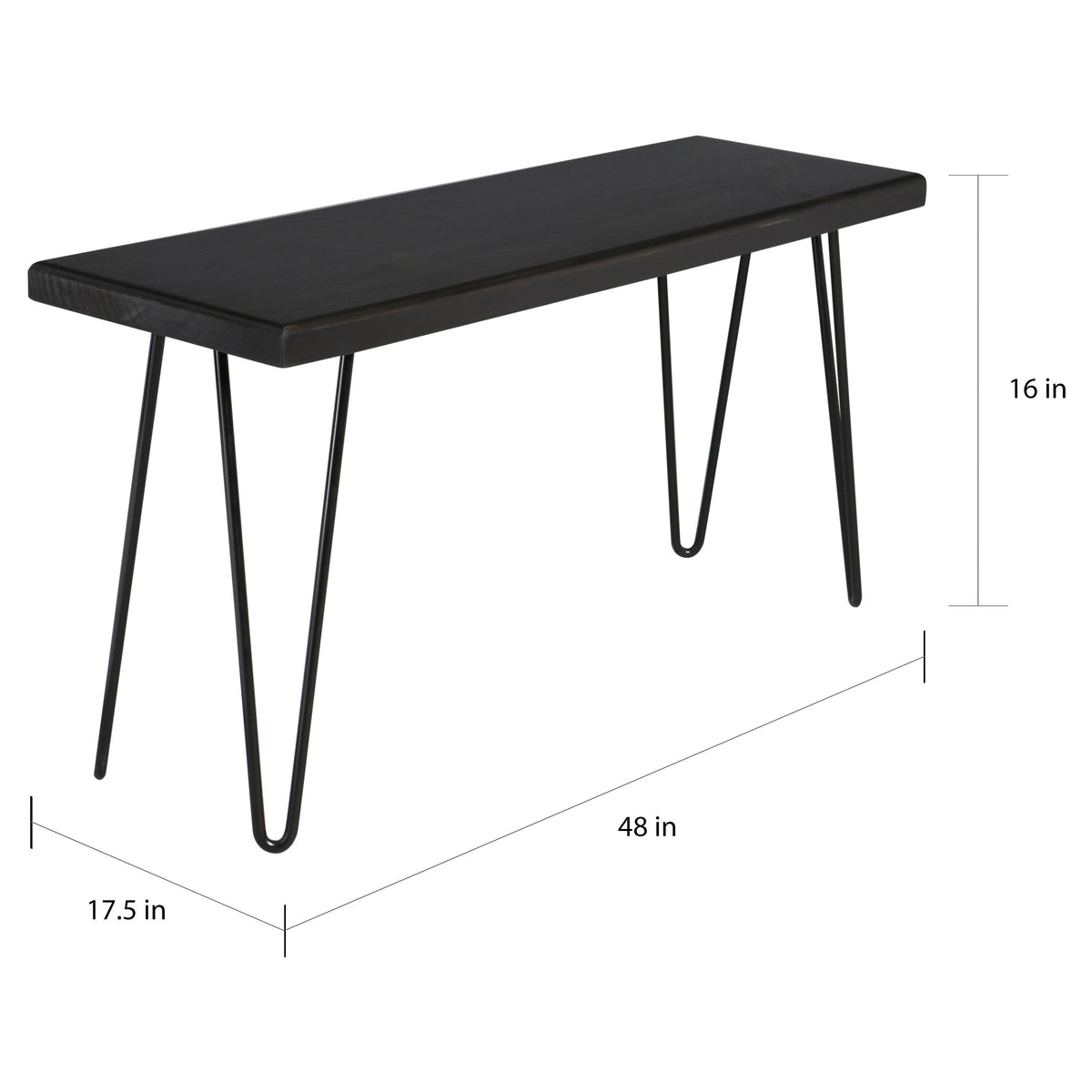 Wood Bench D758