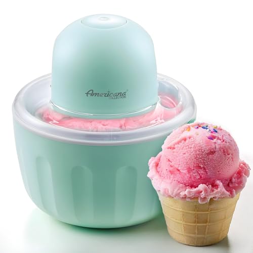 Blue 1 Quart Electric Ice Cream Maker N385