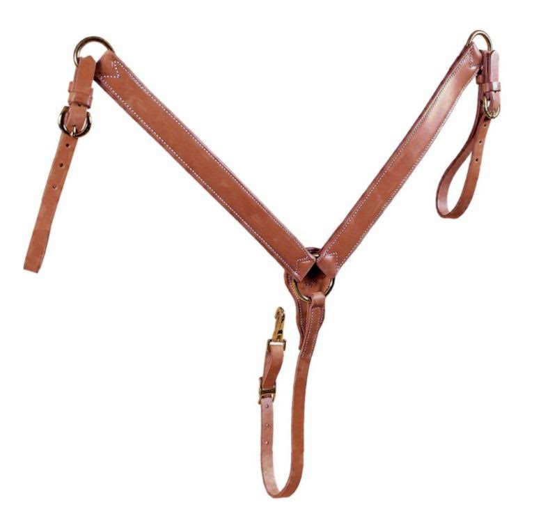 Leather Straight Breast Collar O33247