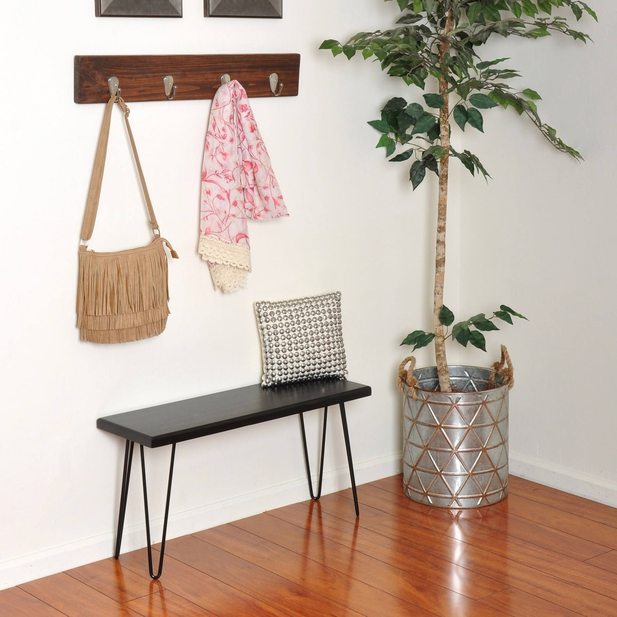 Wood Bench D758