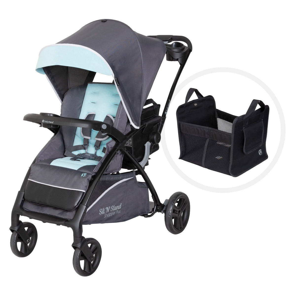 Pink 5-in-1 Stroller J789