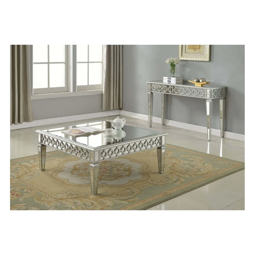 Solid Wood Square Coffee Table J592