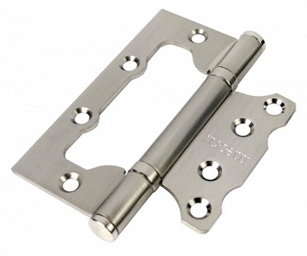 Solid French Door Clear Glass 12 lites White Silk Single Regular Panel Frame Trims Handle D7359