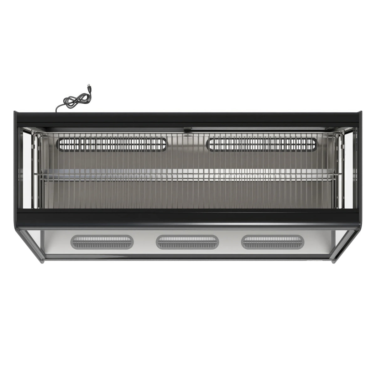 Black Countertop Bakery Display Refrigerator U213