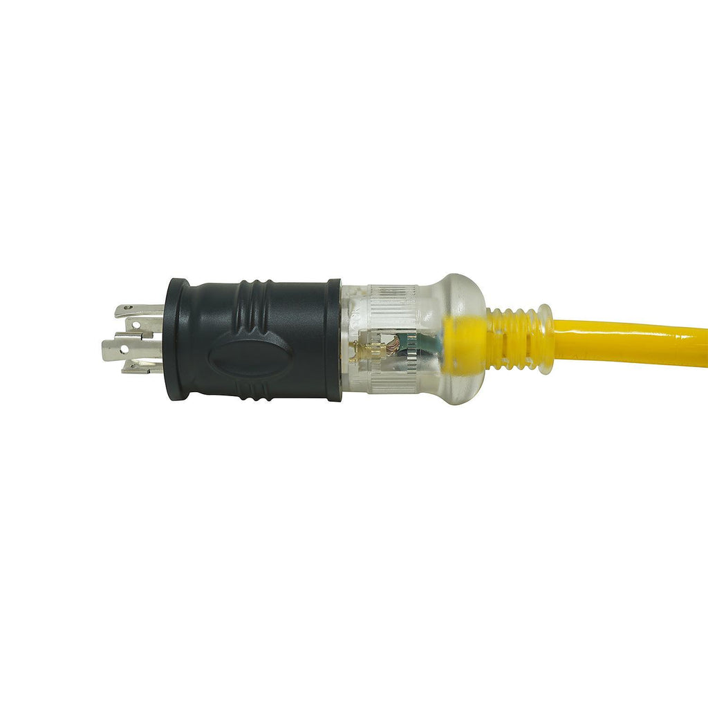 25 Ft. 10/3 15A Generator Cord with Adapter J2800