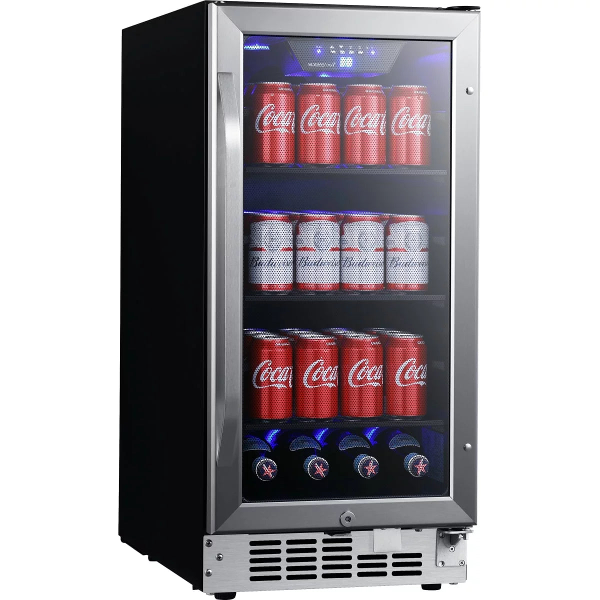 24 Wide 142 Can Built-In Beverage Cooler Stainless Steel S6815