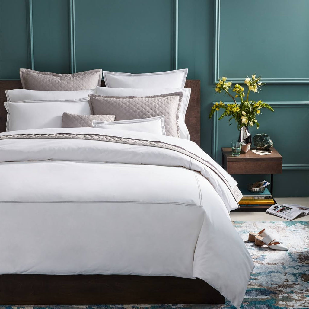 Italian Percale Twin Flat Sheet - Marine Navy K302599