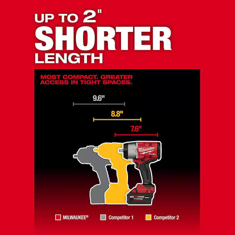 18V Lithium-Ion Brushless Cordless 1/2 in. Impact Wrench D6640