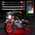 14 Pod 12 Strip App Control Motorcycle LED Accent Light Kit Z234869
