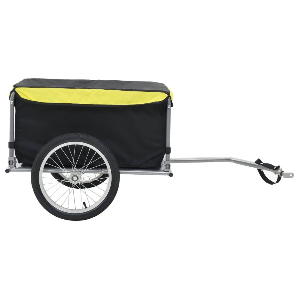 Bike Cargo Trailer Black and Blue 143.3 lb E57113